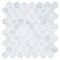 Andova Tiles SAMPLE Dayberry 15 x 15 Marble Arabesque Wall  Floor Mosaic Tile SAM-ANDDAY142 - alternate 2